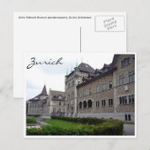 Schweizerisches Nationalmuseum Postkarte (Vorne/Hinten)