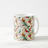 Schwelende Weihnachten Kaffeetasse (VorderseiteRechts)