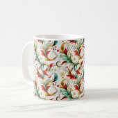 Schwelende Weihnachten Kaffeetasse (Vorderseite Links)