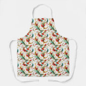 Schwelende Weihnachten Schürze (Vorderseite)