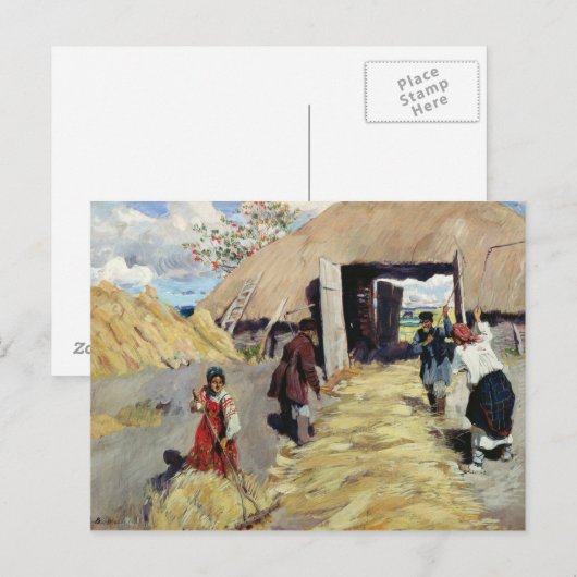 Schwelle, 1916 postkarte (Vorne/Hinten)