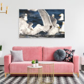 Schwellenländer Leinwanddruck (Insitu (Wohnzimmer))