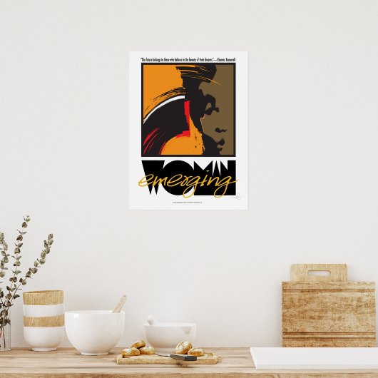 Schwellenländer Poster (Küche)