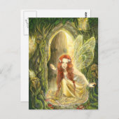 Schwellenpostkarte Postkarte (Vorne/Hinten)