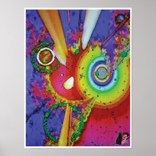 Schwellenwert KC-Bild Poster (Vorne)