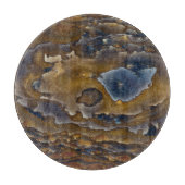 Schwenken am Jasper-Slab Schneidebrett (Vorderseite)