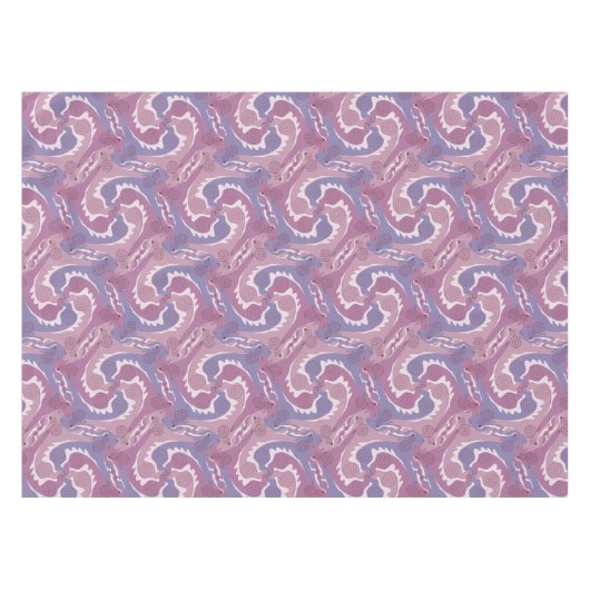 Schwenken Hares Tesselung Weichweiche lila Tablett Tischdecke (Vorderseite (Horizontal))