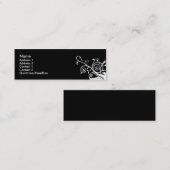 Schwenken Mini Visitenkarte (Vorne/Hinten)