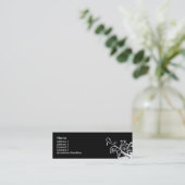 Schwenken Mini Visitenkarte (Stehend Vorderseite)