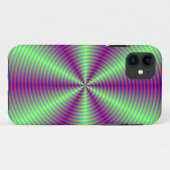 Schwenken mit grünen Beams Case-Mate iPhone Hülle (Rückseite (Horizontal))