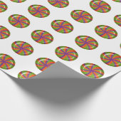 Schwenken Strickhartpapier Geschenkpapier (Ecke)