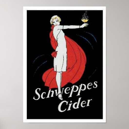 Schweppes Cider Poster (Vorne)