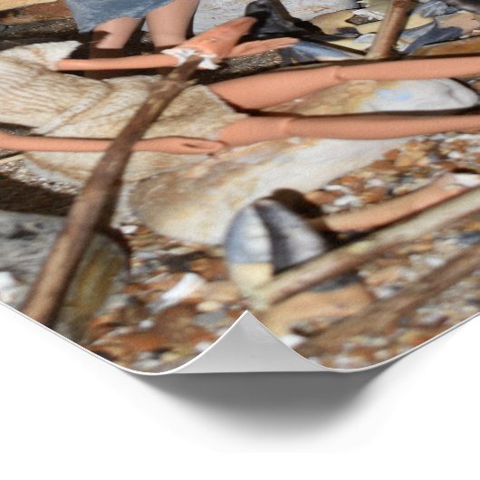 Schwer arbeiten. poster (Ecke)