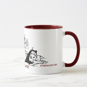 Schwer arbeiten! Tasse