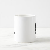 Schwer heben, tätowiert werden, lustiges Workout f Kaffeetasse (Mittel)