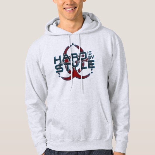 Schwer ist mein Stil | HARDCORE MUSIK GENRES Hoodie (Vorderseite)