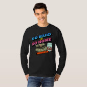 Schwer oder einfach Zuhause arbeiten Kleine Untern T-Shirt (Vorne ganz)