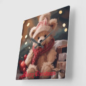 schwer quadratische wanduhr (Winkel)