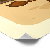 Schwer regnen. Licht heben. - Funny Bullio Gym Po Poster (Ecke)