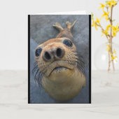 "SCHWER SIE VERLASSEN HABEN** KARTE (Gelbe Blume)