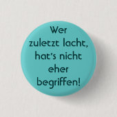 Schwer von Begriff! Button (Vorderseite)