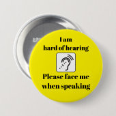 Schwer zu hören, wenn ich gelb spreche button (Vorne & Hinten)