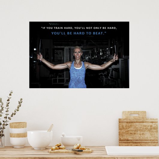 Schwer zu schlagen poster (Küche)