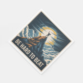 Schwer Zu Schlagen Sein Serviette (Ecke)
