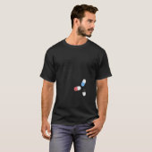 Schwer zu schlucken Tabletten T-Shirt (Vorne ganz)
