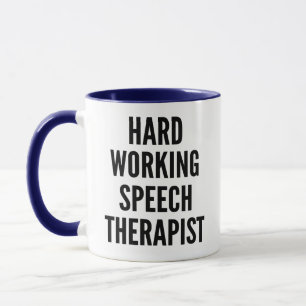 Schwerarbeitssprechtherapeut Tasse