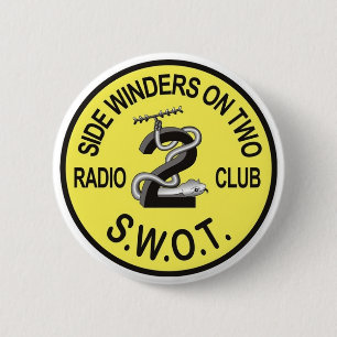 SCHWERE ARBEIT Knopf Button