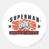 schwere Aufgabe Runder Aufkleber (Vorderseite)