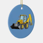 Schwere Ausrüstung: Löffelbagger Keramikornament (Rechts)