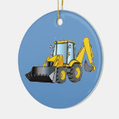 Schwere Ausrüstung: Löffelbagger Keramikornament (Links)