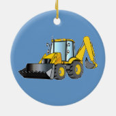 Schwere Ausrüstung: Löffelbagger Keramikornament (Hinten)