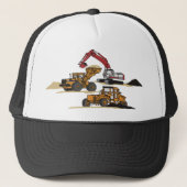 schwere Ausrüstung Truckerkappe (Vorderseite)