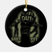 Schwere Belastung - Schuss Keramikornament (Vorne)