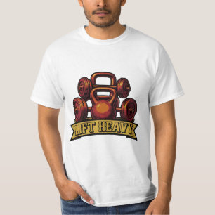 Schwere Gewichte stemmen – Süßes Noveltät-Shirt T-Shirt