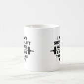 Schwere Gewichts-lustige Tasse (Mittel)