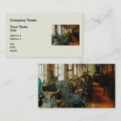 Schwere Maschinenwerkstatt Visitenkarte (Vorne/Hinten)