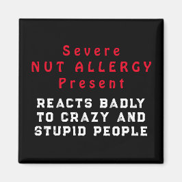 Schwere Nut Allergie vorhanden - Reaktionen schlec Magnet