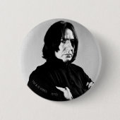 Schwere Snape Arms überquert Button (Vorderseite)