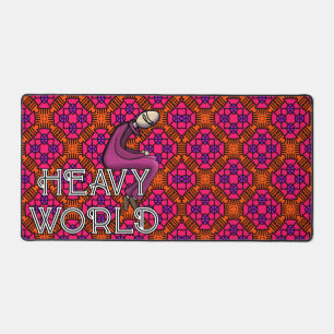 SCHWERE WELT SCHREIBTISCHUNTERLAGE