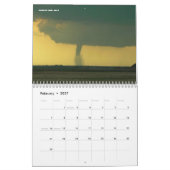 Schwere Wetterkalender Kalender (Feb 2027)