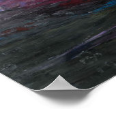 Schwere Wolken treiben | Emil Nolde | Poster (Ecke)