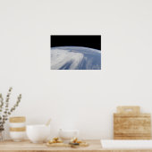 Schwere Wolkendecke über den Pazifik Poster (Küche)