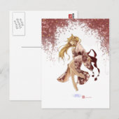 Schwerelos Postkarte (Vorne/Hinten)