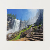 Schwerer Spray von frühlingshaftem | Yosemite Wandteppich (Vorderseite (Horizontal))