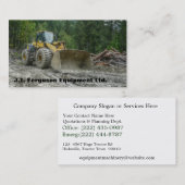 Schwerer Visitenkarte (Vorne/Hinten)