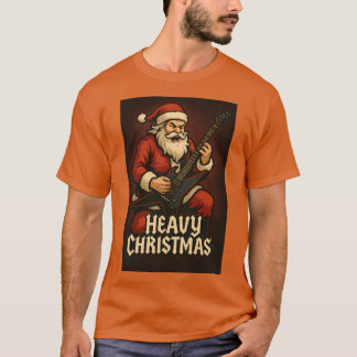 Schwerer Weihnachts-Schaukel-Weihnachtsmann mit el T-Shirt